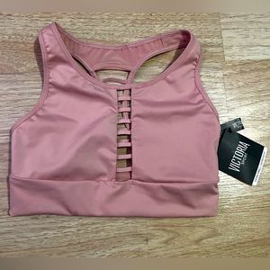 Pink Sports bra